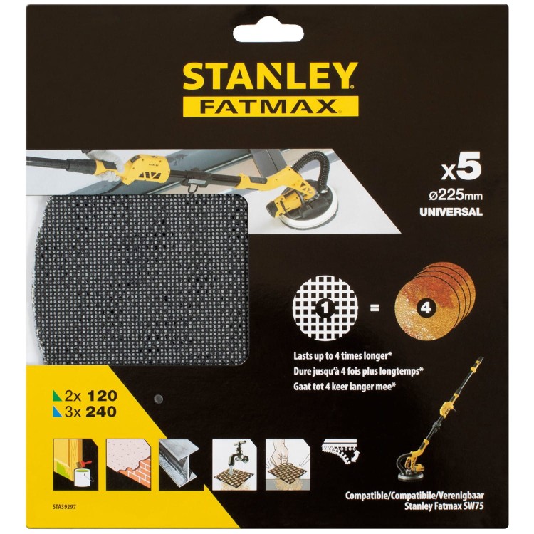 Siatki ścierne Stanley STA39297