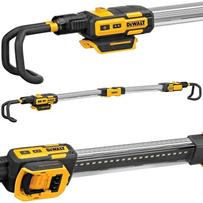 DeWALT DCL045 Lampa budowlana teleskopowa LED 18/12V 800/1650lm /body/