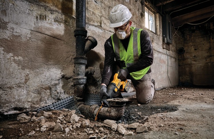 Pilarka szablowa DeWalt DCS389NT 54V FlexVolt BODY + kufer - Zastosowanie