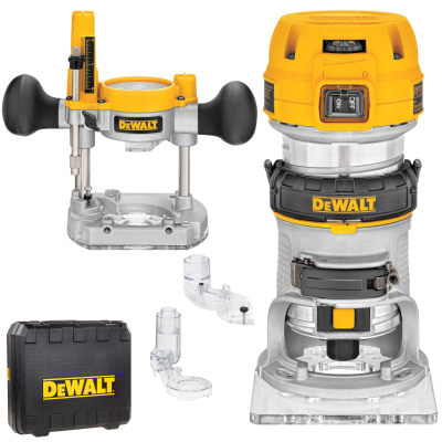 D26204K Frezarka górnowrzecionowa ze stopą krawędziową 900W DeWALT