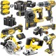 DeWALT Zestaw DCD796 + DCF887 + DCH273 + DCG405 + DCS570 + DCS355 + DCS334 + 3x 5Ah + 3x TSTAK