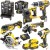 DeWALT Zestaw DCD796 + DCF887 + DCH273 + DCG405 + DCS570 + DCS355 + 3x 5Ah + 4x TSTAK