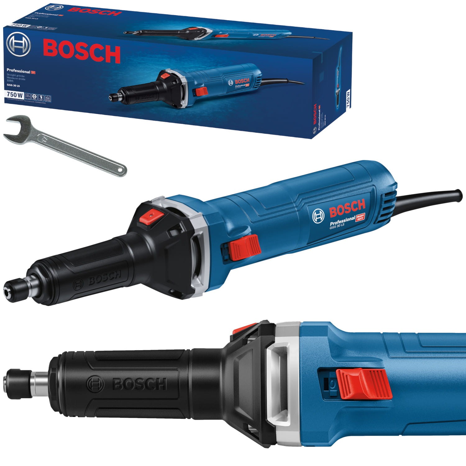Szlifierka prosta 750W Bosch GGS 30 LS