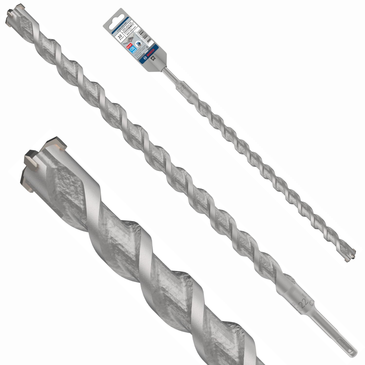 Wiertło udarowe do betonu 22x400x450mm SDS Plus-5X 1szt. BOSCH 2608836645