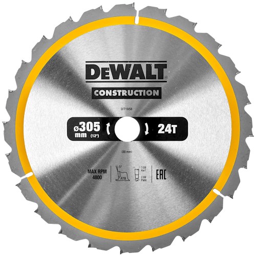 DEWALT Tarcza do drewna DT1958