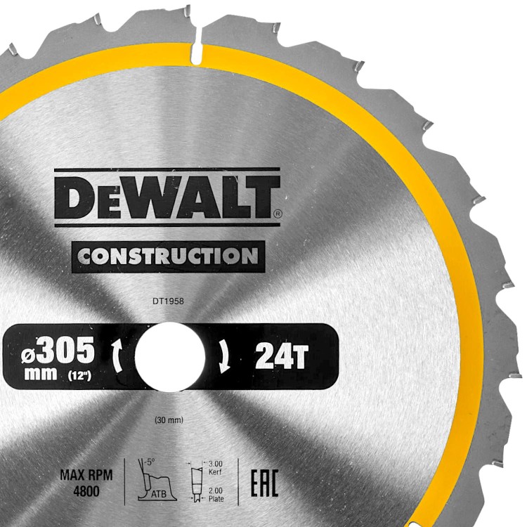 DEWALT Tarcza do drewna DT1958