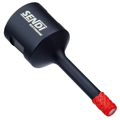 Otwornica diamentowa 10mm M14 do gresu twardych płytek Sendi EXTREME