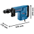 Młot udarowy wyburzeniowy 1500W BOSCH GSH 11 E
