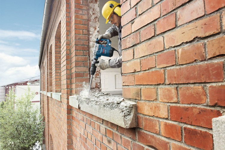 Młot udarowy Bosch GSH 5 CE zastosowanie