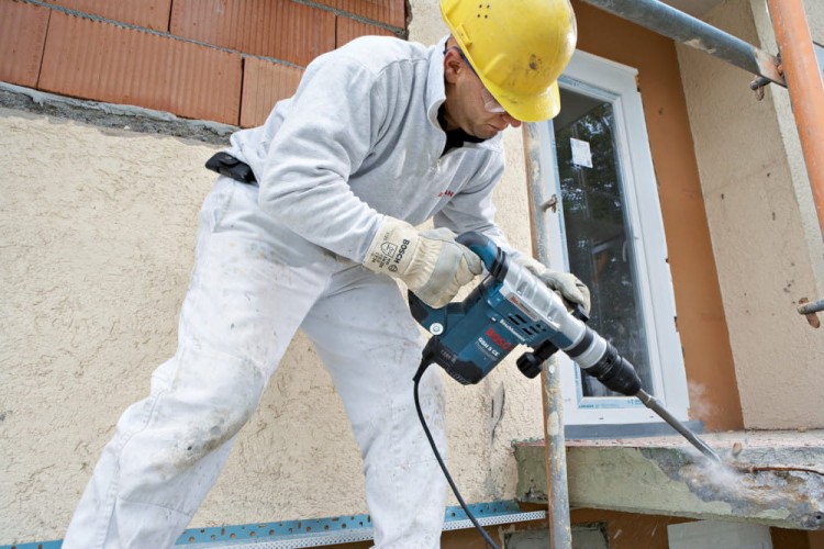 Młot udarowy Bosch GSH 5 CE zastosowanie
