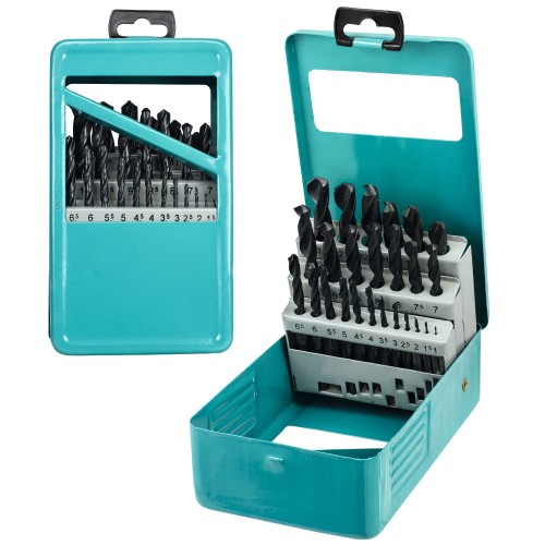 Zestaw wierteł do metalu 1-13mm 25szt w etui HSS PRO DIN-338 IRWIN 10502505