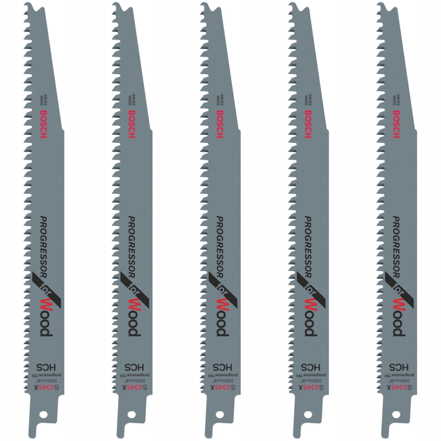 Brzeszczot do piły szablastej S 2345 X 200mm 5szt. BOSCH 2608654417