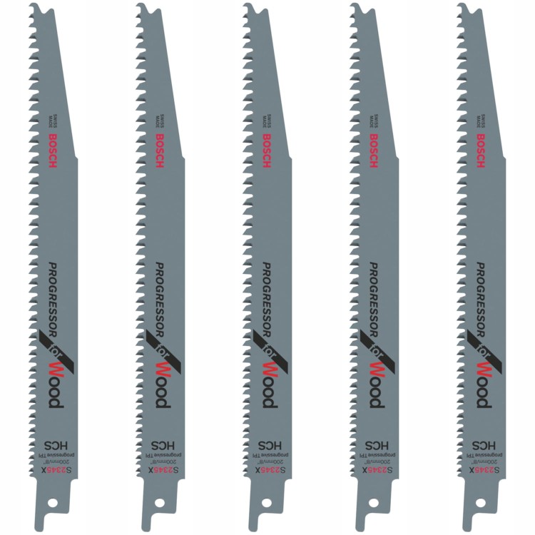 Brzeszczot do piły szablastej S 2345 X 200mm 5szt. BOSCH 2608654417