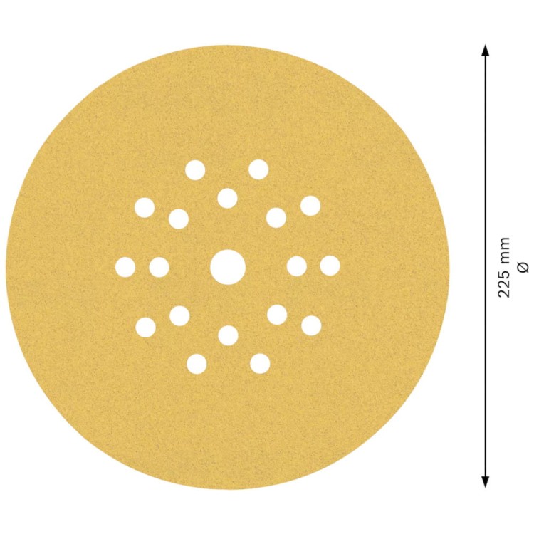 BOSCH Tarcza ścierna do żyrafy EXPERT C470 wymiary
