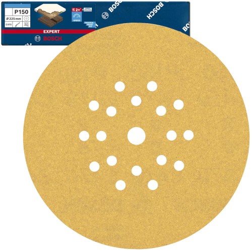 BOSCH Tarcza ścierna do żyrafy EXPERT C470 do drewna 225mm P150 1szt.