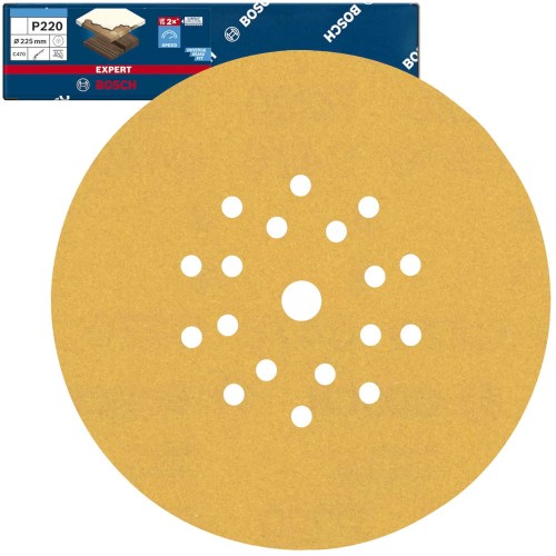 BOSCH Tarcza ścierna do żyrafy EXPERT C470 do drewna 225mm P220 1szt.