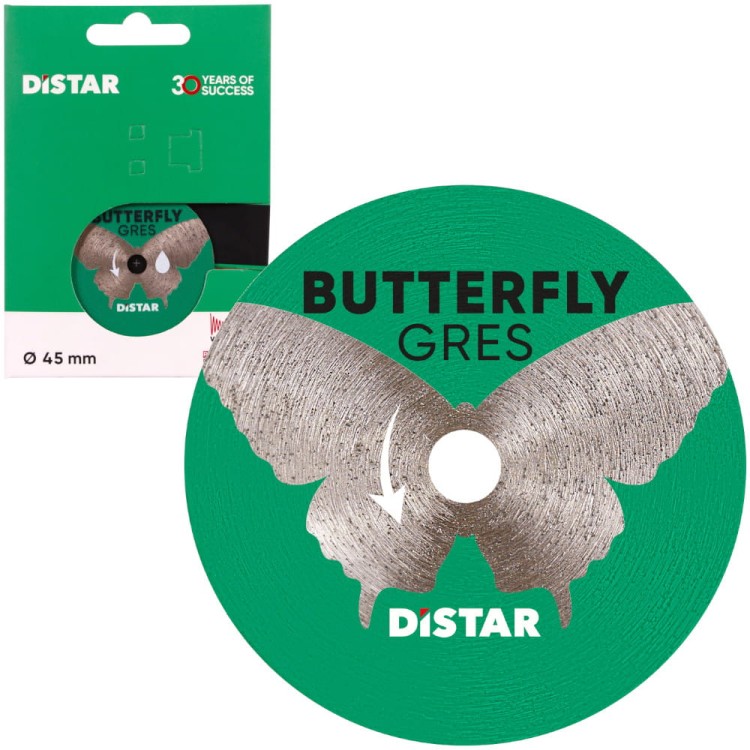 Tarcza diamentowa do ceramiki 45x5,8mm DISTAR Butterfly