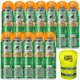 Spray Farba do znakowania drewna pomarańczowa x12 AMPERE UNIVERSAL MARKER + Gratis Kamizelka