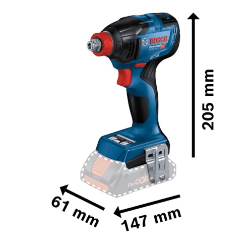 Bosch Klucz udarowy GDX 18V-210 C