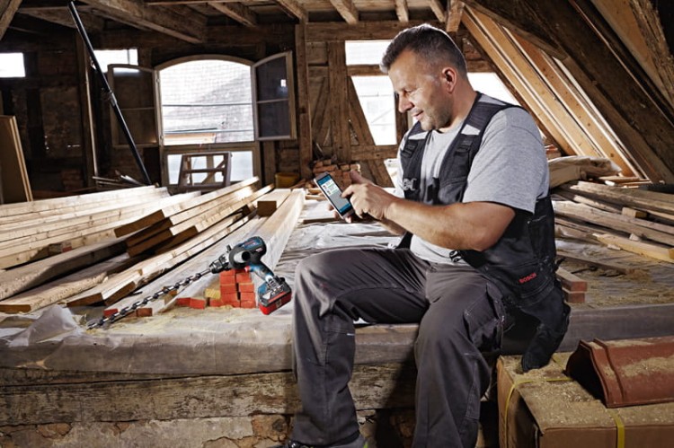 BOSCH GSR 18V-110 C - Zastosowanie