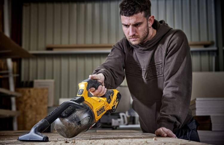 zastosowanie odkurzacza ręcznego DeWALT DCV501LN