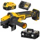 Szlifierka kątowa 125mm 54V FlexVolt 18V 5Ah TSTAK DeWALT DCG409P1