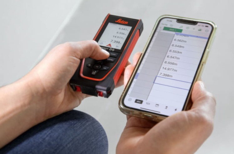 zastosowanie dalmierza z kamerą Disto D5 Leica 950908