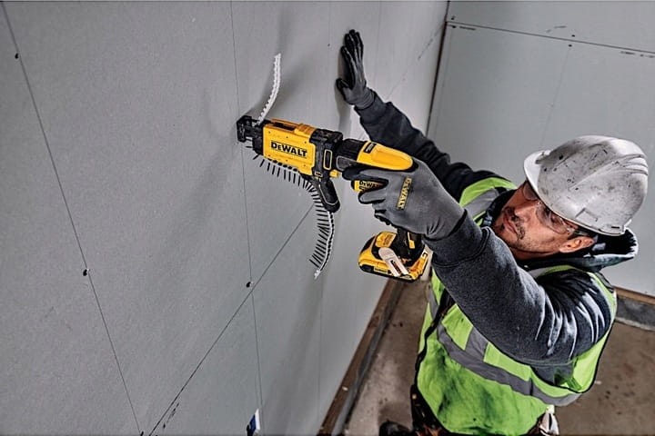 DeWalt DCF620 Wkrętarka do płyt g-k - Zastosowanie