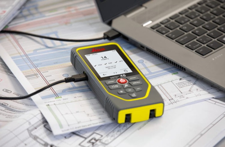 zastosowanie dalmierza laserowego Disto X6 Leica 950909 (