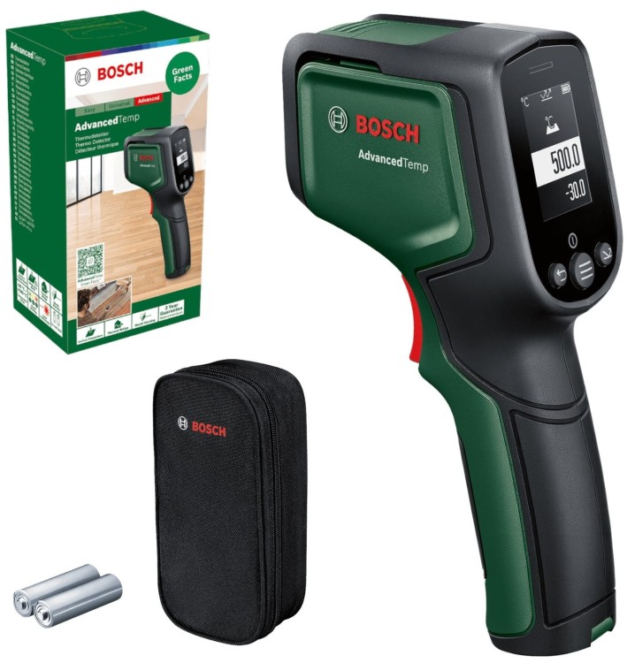 Miernik temperatury Pirometr cyfrowy termodetektor Bosch AdvencedTemp