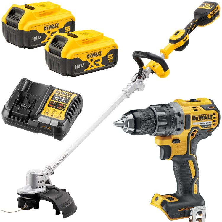 DeWALT DCMST561DCD Zestaw elektronarzędzi 18V DCMST561 + DCD791 + 2x 5.0Ah
