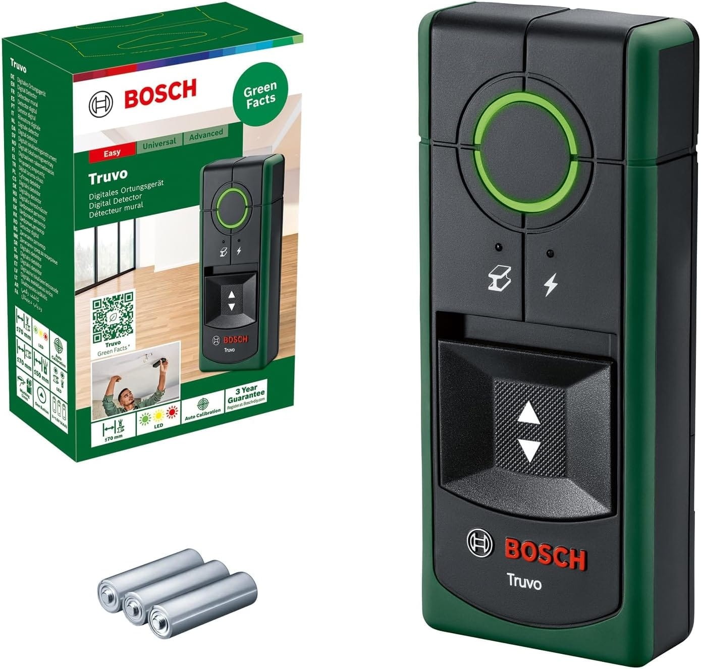 Wykrywacz metali i przewodów detektor TRUVO BOSCH 0603681205