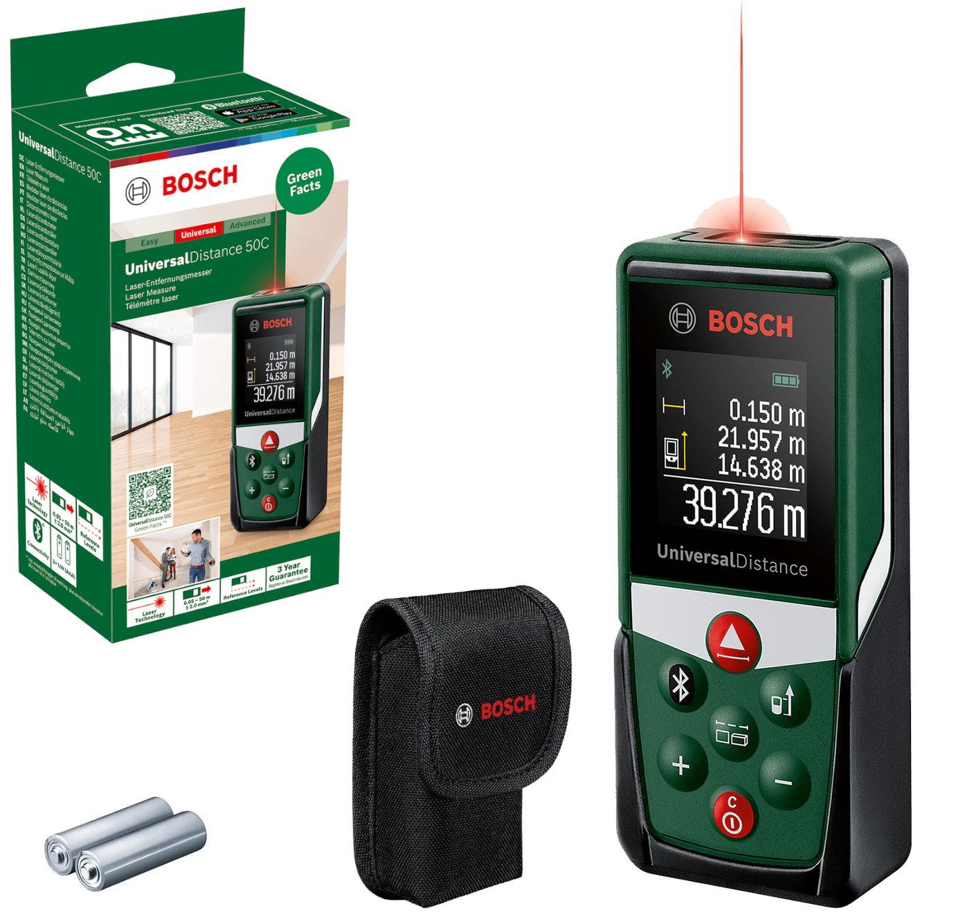 Dalmierz laserowy cyfrowy 50m UniversalDistance 50C BOSCH 0603672301