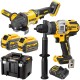 DeWALT DCK2016T2T Zestaw Combo DCD999 + DCG418 + 2x 6.0Ah + TSTAK VI