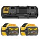 2x Akumulator FlexVolt 18/54V 3/9Ah DeWALT DCB547 + ładowarka DeWALT DCB132