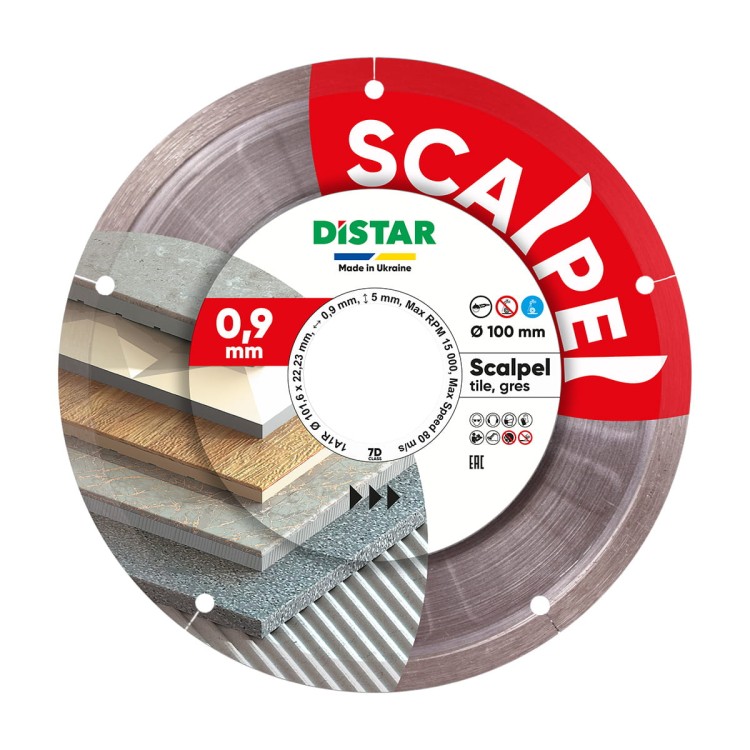 Tarcza tnąca Scalpel Diamentowa 101,6x22,23