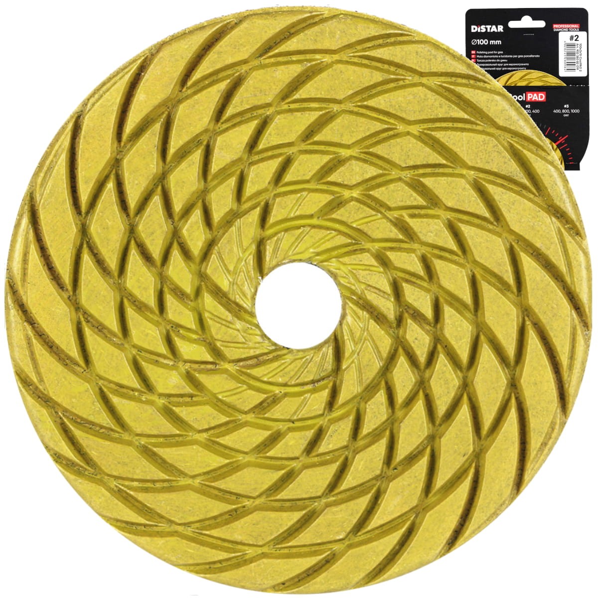 Pad polerski tarcza diamentowa 100mm CoolPAD No 2 Distar