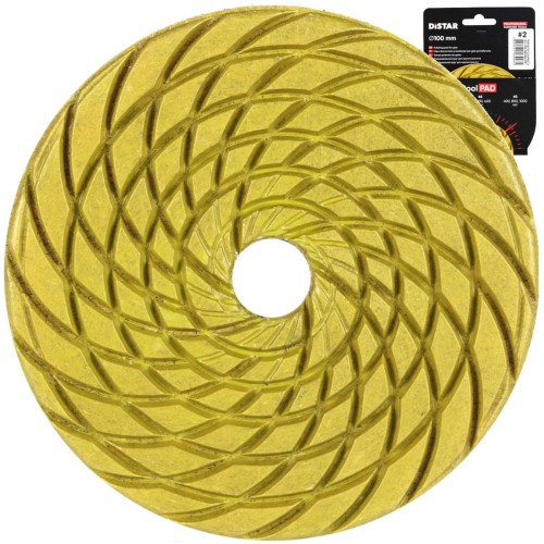 Pad polerski tarcza diamentowa 100mm CoolPAD No 2 Distar