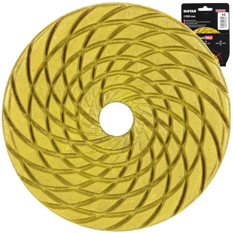 Pad polerski tarcza diamentowa 100mm CoolPAD No 2 Distar