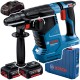 Młot udarowo-obrotowy SDS plus 2,4J 18V 2x 5,0Ah Bosch GBH 187-LI