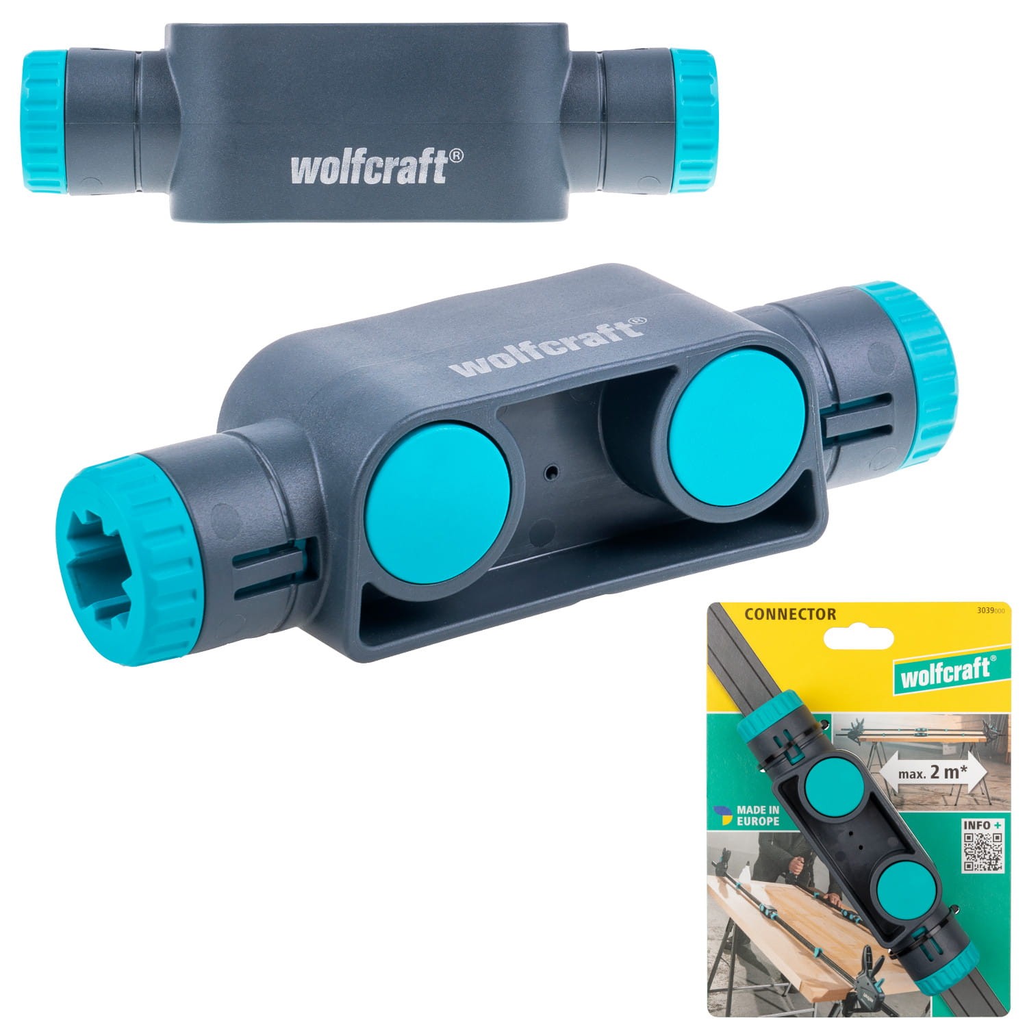 Adapter łączący do ścisków jednoręcznych Easy, PRO L, PRO MAX Wolfcraft