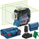 BOSCH GLL 3-80CG Laser krzyżowy zielony 30m