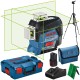 BOSCH GLL 3-80CG Laser krzyżowy wiązka zielona 30m + statyw