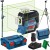 BOSCH GLL 3-80CG Laser krzyżowy wiązka zielona 30m + statyw + tyczka