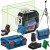 BOSCH GLL 3-80CG Laser krzyżowy wiązka zielona 30m + statyw + uchwyt