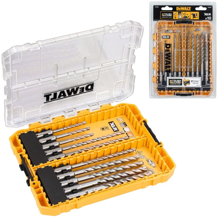 DeWALT DT70752 Zestaw wierteł udarowych do betonu SDS+ 5-12mm EXTREME 10el.