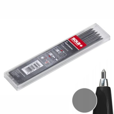 Wkłady EMG do ołówka TLM grafit 6szt. SOLA 66032120