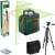 BOSCH 0603663B07 Laser krzyżowy zielony AdvancedLevel 360 + Statyw TT 150