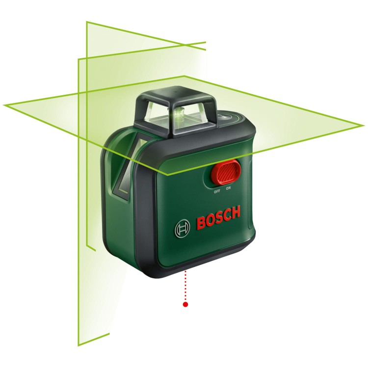 BOSCH 0603663B07 Laser krzyżowy zielony AdvancedLevel 360