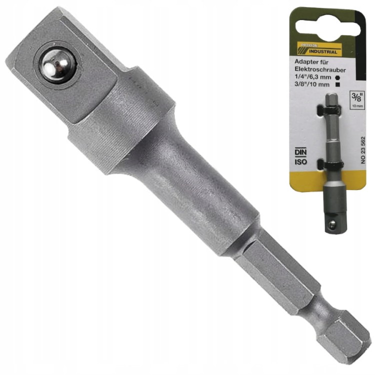 Adapter 3/8" z wkrętarki na nasadkę PROXXON 23562